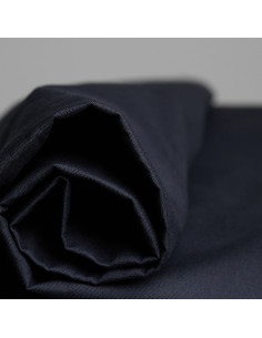 Tejido de algodón Oxford Deep Charcoal - Atelier Brunette
