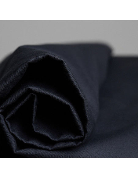 Tejido de algodón Oxford Deep Charcoal - Atelier Brunette
