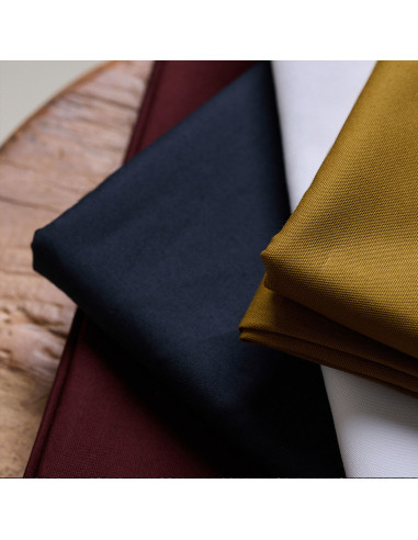 Tejido de algodón Oxford Deep Charcoal - Atelier Brunette