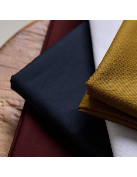 Tejido de algodón Oxford Deep Charcoal - Atelier Brunette