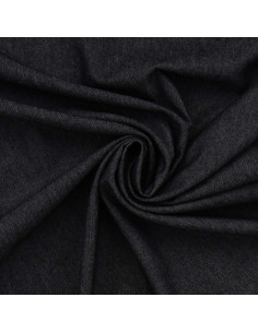 Tela de denim chambray - Negro