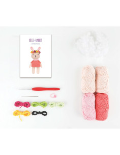 Kit amigurumi - Rosie el conejo 2