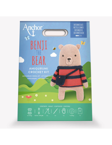 Kit amigurumi - Benji el osito
