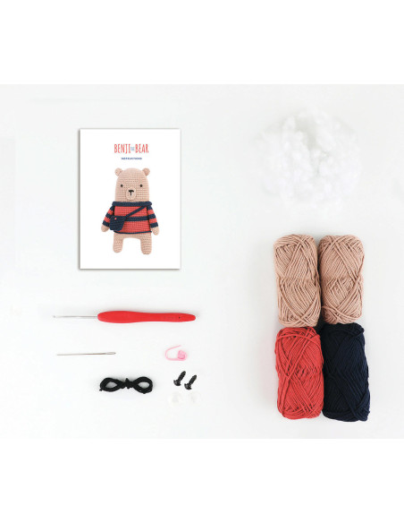Kit amigurumi - Benji el osito