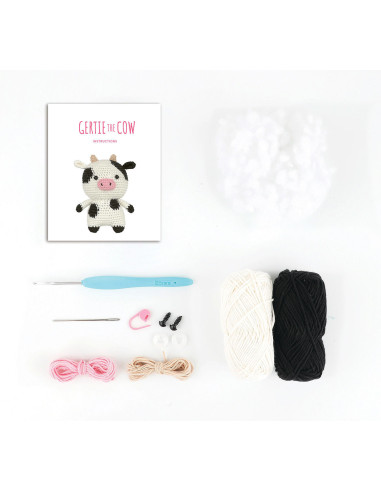 Kit amigurumi - Gertie la vaca