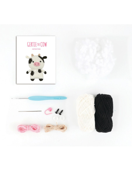 Kit amigurumi - Gertie la vaca