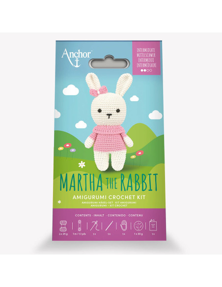 Kit amigurumi - Martha el conejo