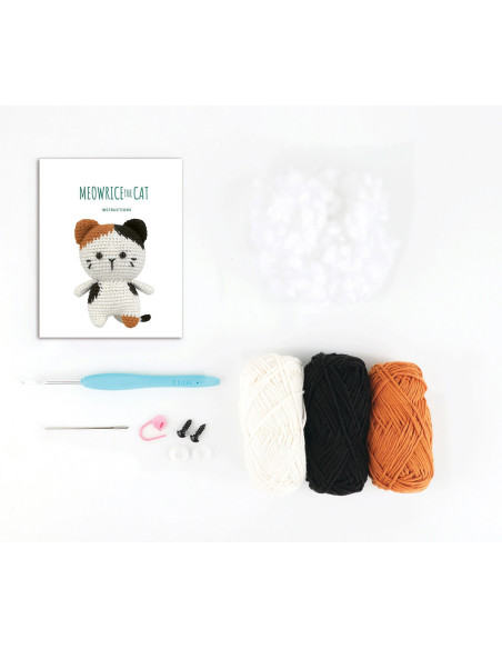 Kit amigurumi - Meowrice el gato