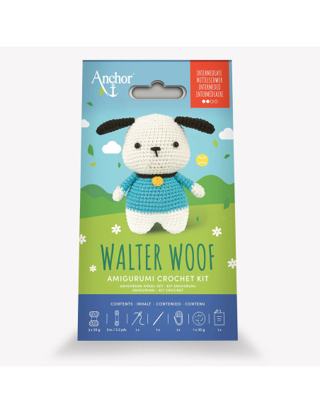 Kit amigurumi - Walter el perro