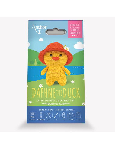 Kit amigurumi - Daphne el pato
