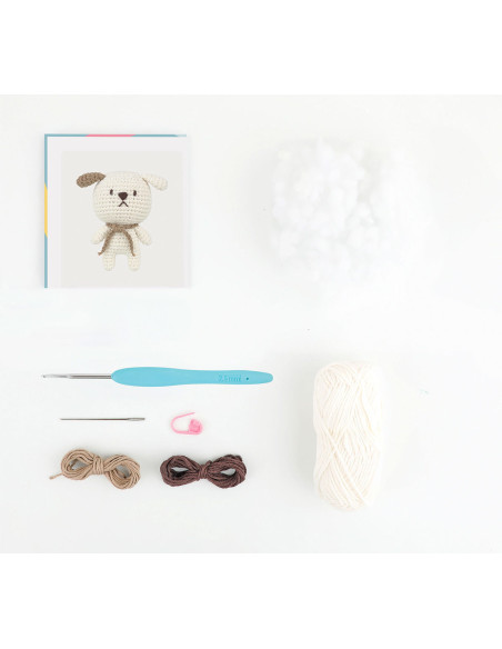 Kit amigurumi - Daniel el perro
