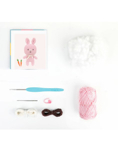 Kit amigurumi - Renée el conejo 2