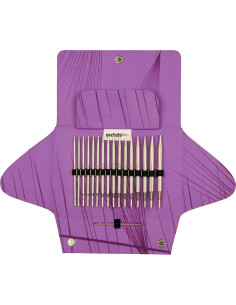 Addi Click Lace Long - Kit de agujas de tejer circulares