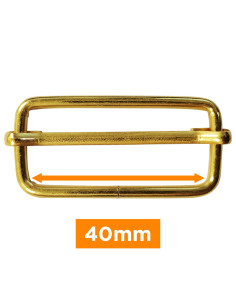 Hebilla deslizante - Oro 40 mm