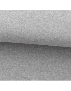 Tejido de punto fino jaspeado - Gris