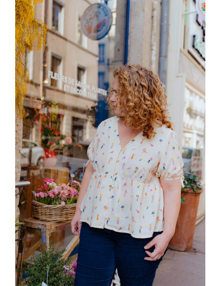 Patrón de blusa - Florie - Lise Tailor