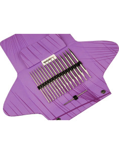 Addi Click Lace Long - Kit de agujas de tejer circulares 2