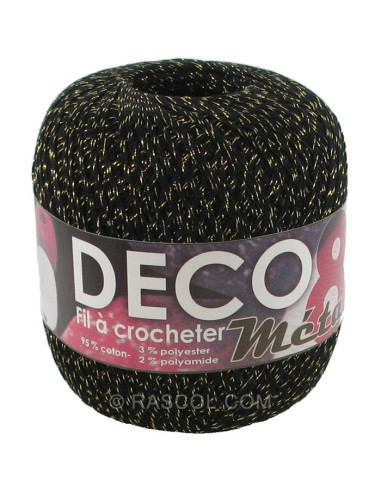 Algodón déco 8 lurex