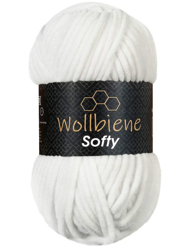 Fil chenille Softy Wollbiene