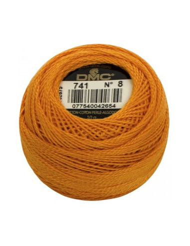 Bola de algodón perlé DMC n° 8