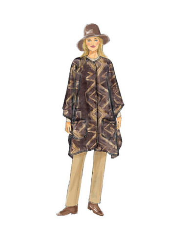 Patrón de chaqueta, abrigo y prenda envolvente - Butterick 6250