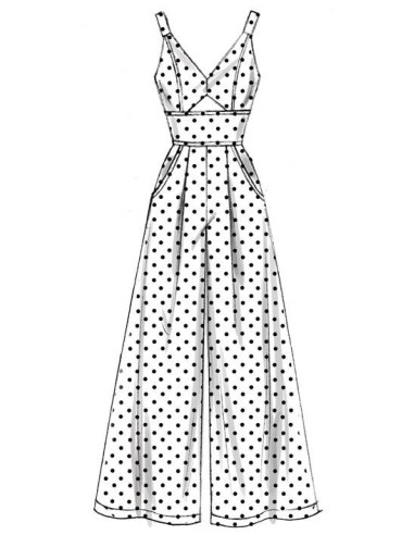Patron de robes et combinaison - McCall's 7789
