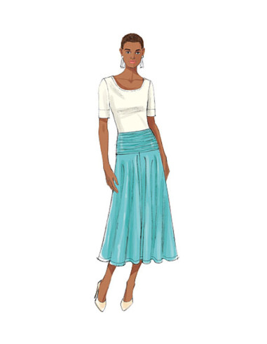 Patrón de falda - Butterick 6249