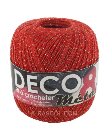 Algodón déco 8 lurex