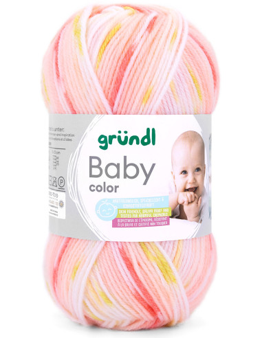 Fil layette Baby color Gründl