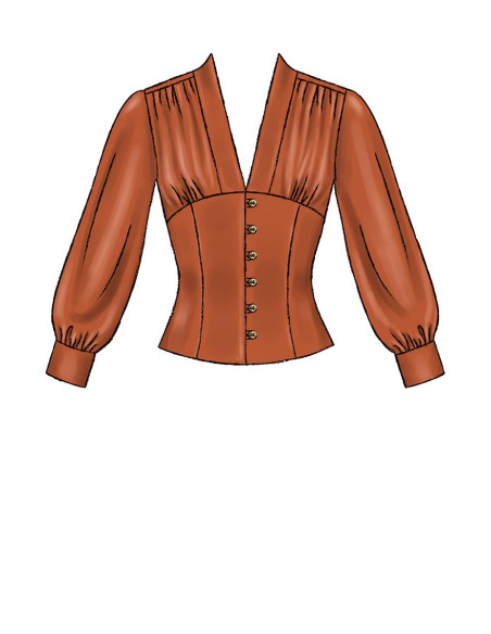 Patrón de blusas - McCall's 7978