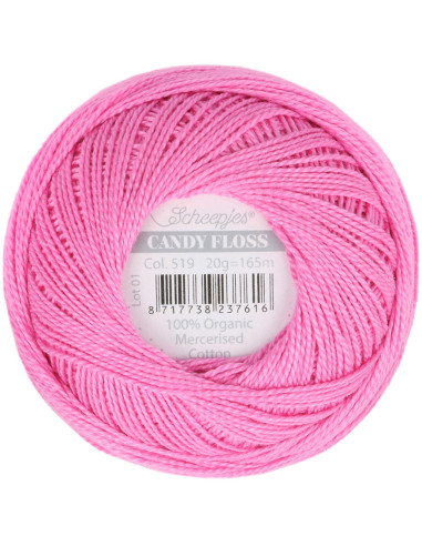 Ovillo de algodón perlé Scheepjes Candy Floss