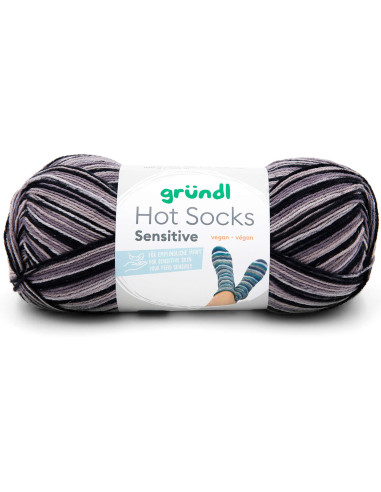 Laine à chaussettes Hot Socks Sensitive Gründl