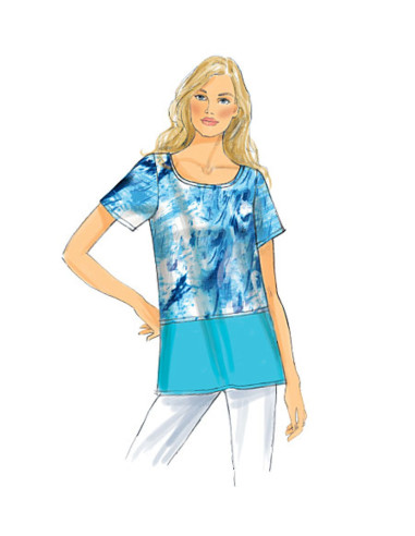 Patrón de blusa - Butterick 6214