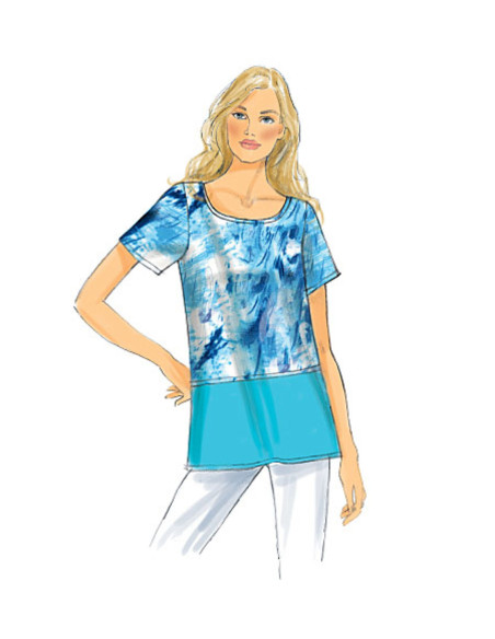 Patrón de blusa - Butterick 6214
