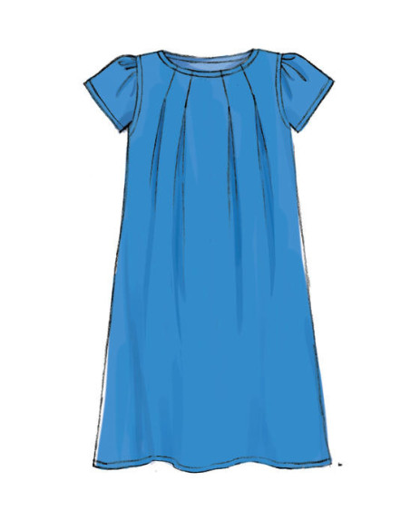 Patrón de blusas, vestidos y medias - McCall's 7709