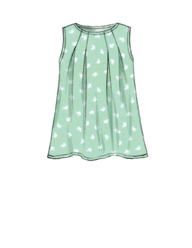 Patrón de blusas, vestidos y medias - McCall's 7709