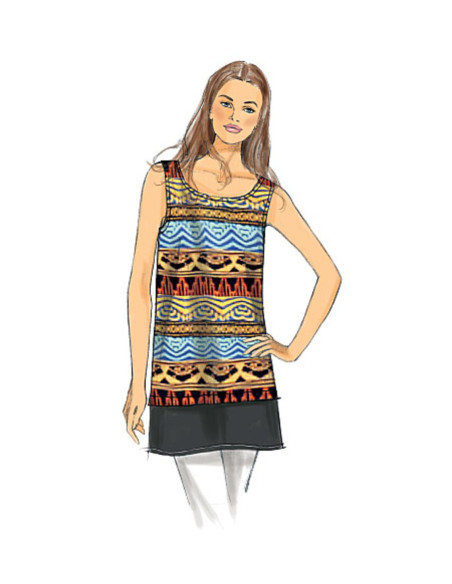 Patrón de blusa - Butterick 6214