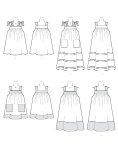 Patrón de vestidos - McCall's 7768 2