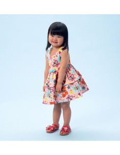 Patrón de blusa, vestidos, pelele y braga - McCall's 6944