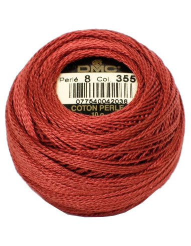 Bola de algodón perlé DMC n° 8