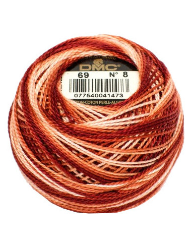 Bola de algodón perlé DMC n° 8
