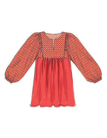 Patrón de blusas y túnica - McCall's 7325