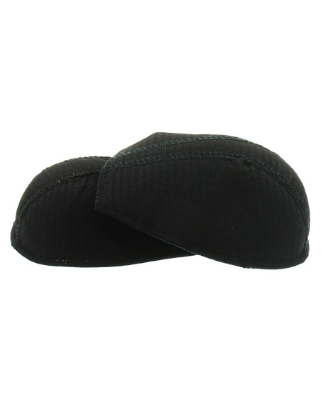 Par de hombreras de moda cubiertas de negro