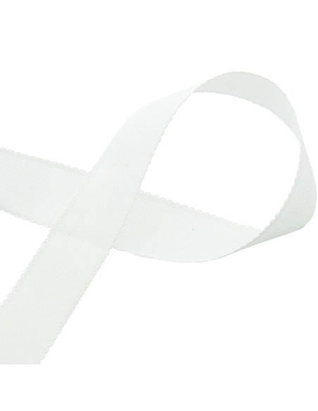 Galón para bordar aida - Blanco