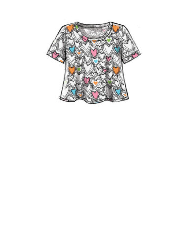Patrón de blusa, vestido, pantalón corto y pantalón - McCall's 7697
