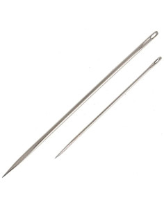 Agujas de cuero y piel con punta triangular Bohin 2