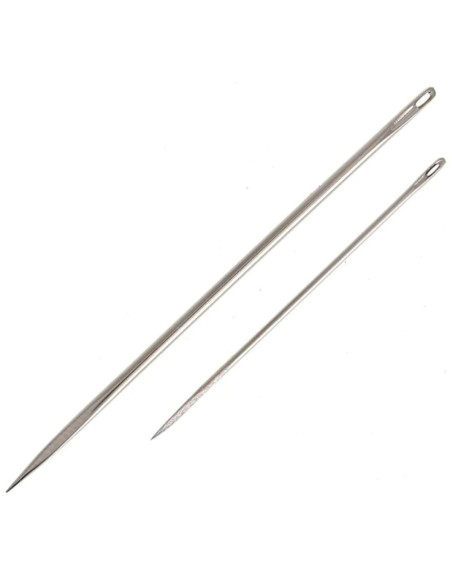 Agujas de cuero y piel con punta triangular Bohin