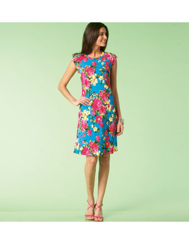 Patrón de túnica, vestidos y mallas - McCall's 7122