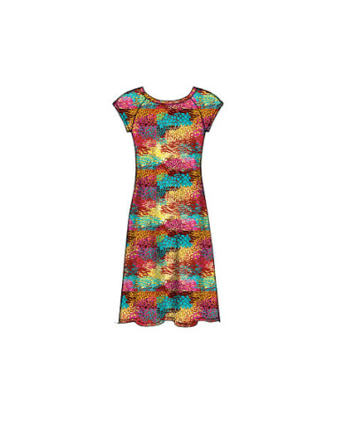 Patrón de túnica, vestidos y mallas - McCall's 7122