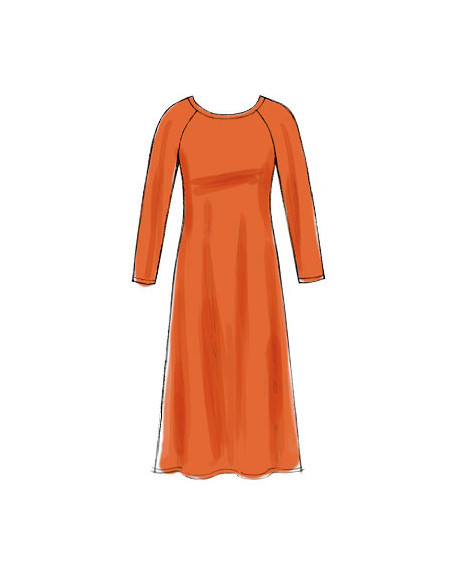 Patrón de túnica, vestidos y mallas - McCall's 7122